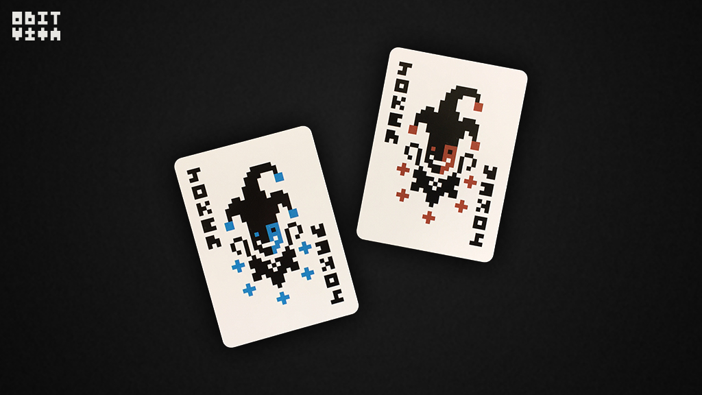 The 8Bit Deck A Custom Playing Card Deck Featuring Pixel Art And 